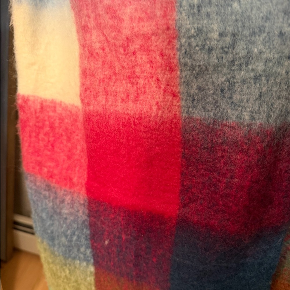 Colorful Plaid Women's Scarf - Picture 8 of 10